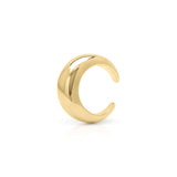 Noura Dome Band Ring by ARIIRA, smooth gold dome ring with reflective surface, perfect for daily wear and layering.