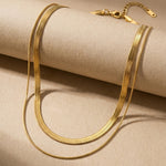 Gold Yala Double Layered Necklace Luxe