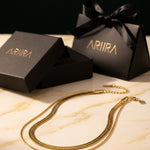 Gold Yala Double Layered Necklace Luxe