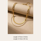 Gold Yala Double Layered Necklace Luxe