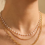 Gold Maranur Elegant Multi Layer Necklace