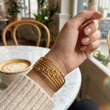 Gold Wahiya Twist Multi Bracelet