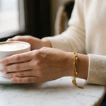 gold Laila Triple Layer Beads Anklet