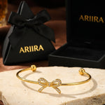 Javia Luxe Bow Adjustable Bracelet packaging