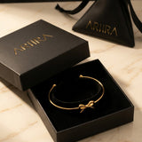 Javia Luxe Bow Adjustable Bracelet packaging