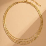 Gold Gabita Multi-Layer Necklace