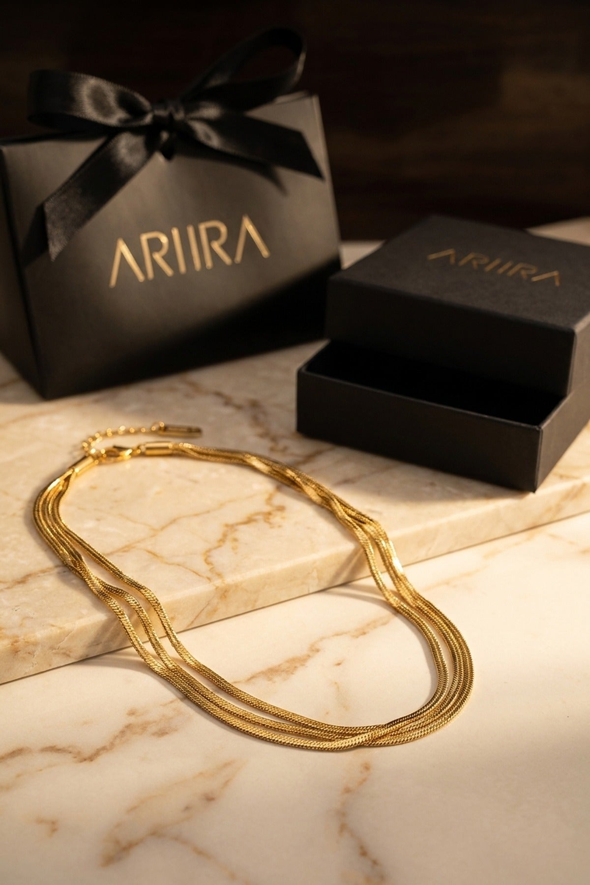 Gold Gabita Multi-Layer Necklace