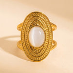White Fenella Ring