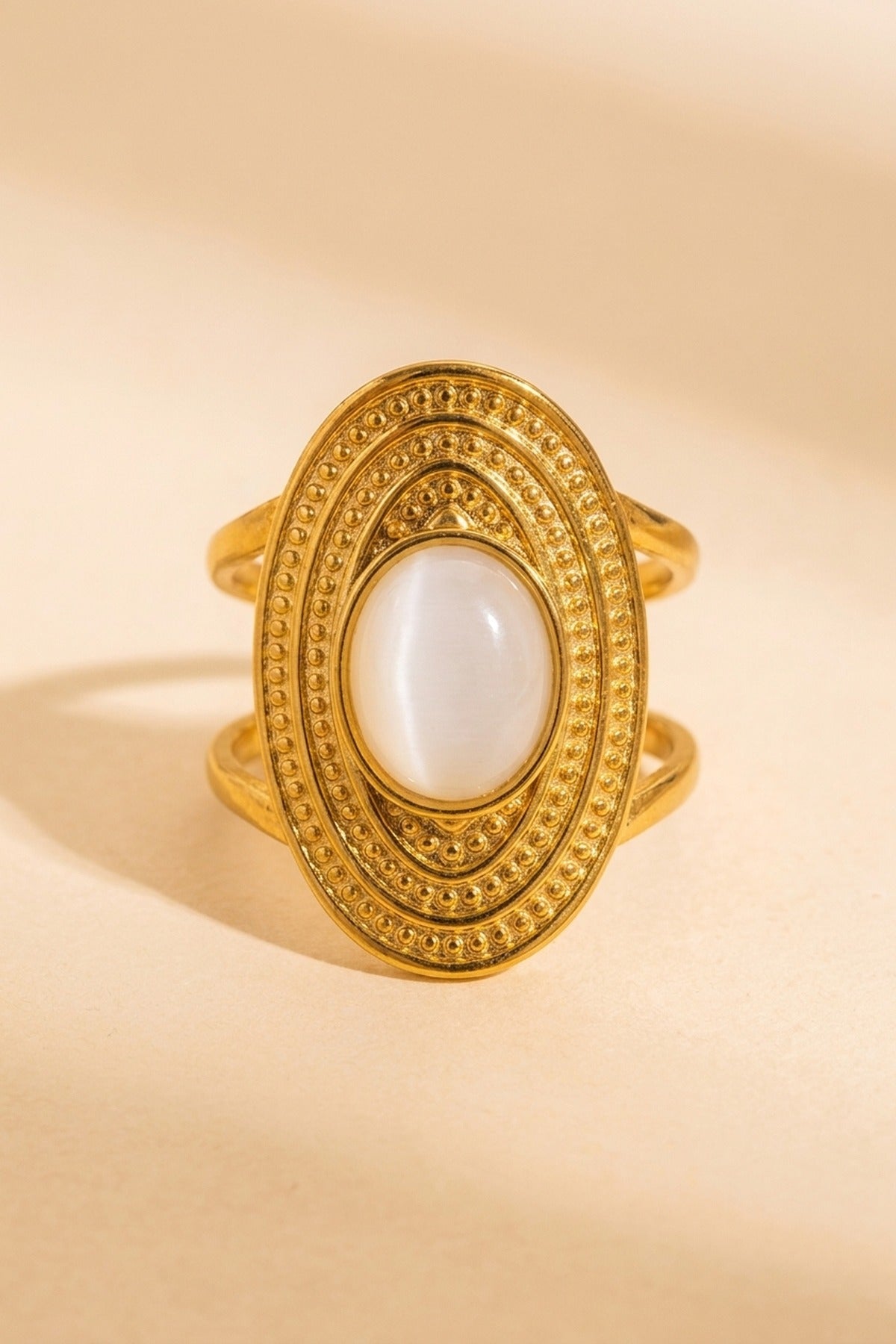 White Fenella Ring