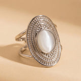 White Fenella Ring