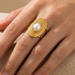 White Fenella Ring