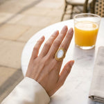 White Fenella Ring