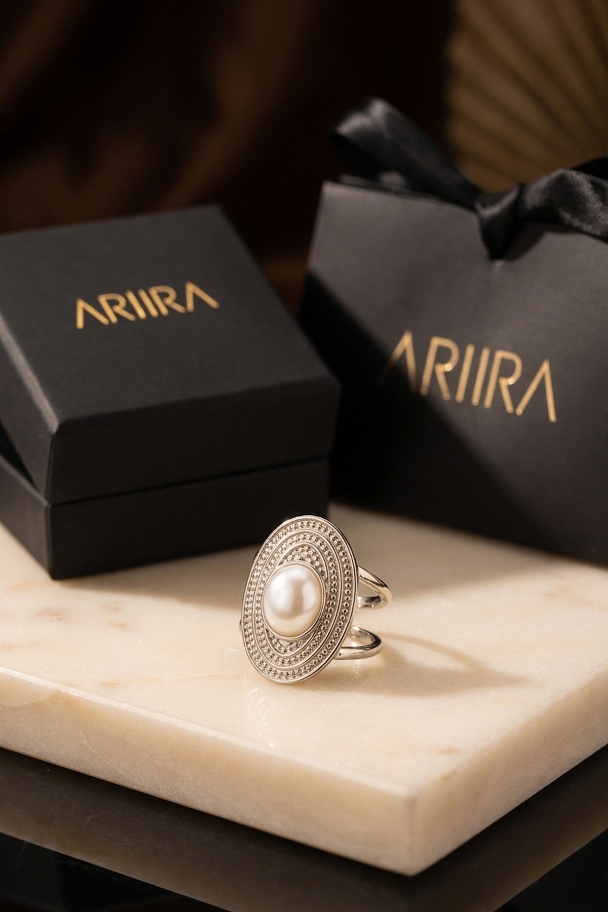 Fenella Ring packaging
