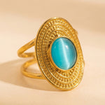 Aqua Fenella Ring