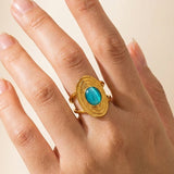 Aqua Fenella Ring