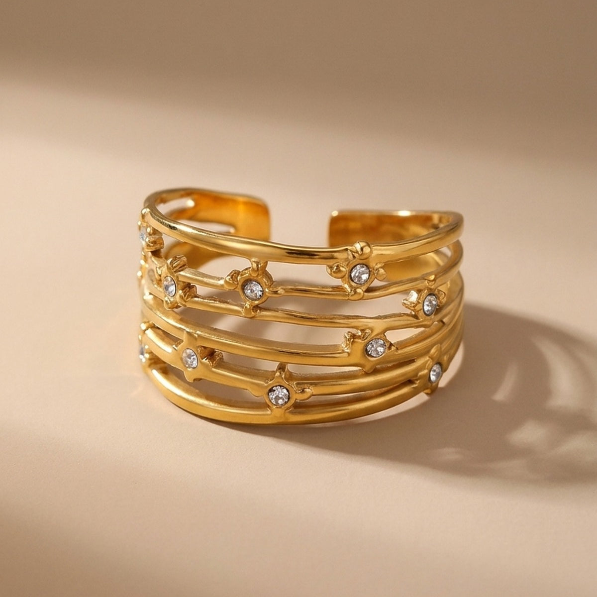 Gold Gaia Ring