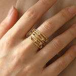 Gold Gaia Ring