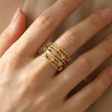 Gold Gaia Ring
