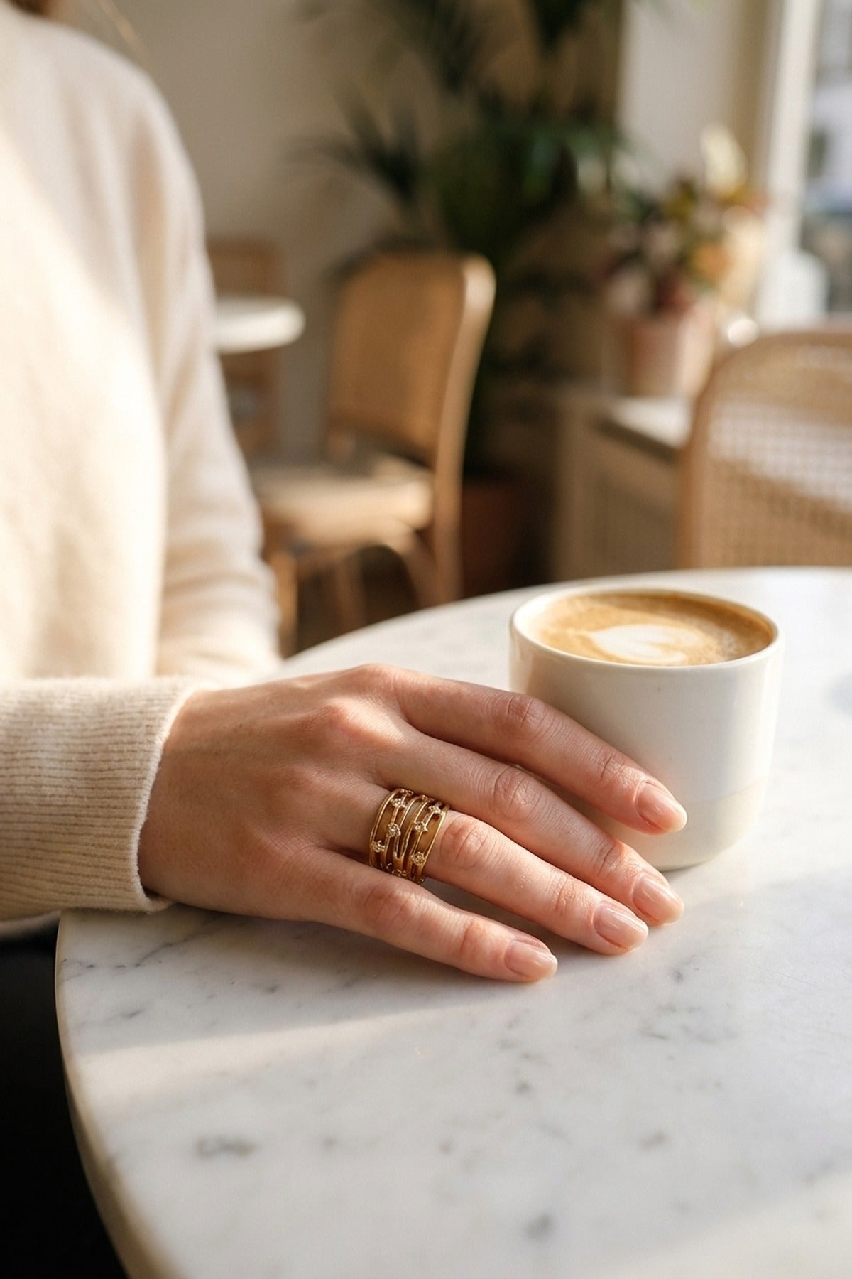 Gold Gaia Ring