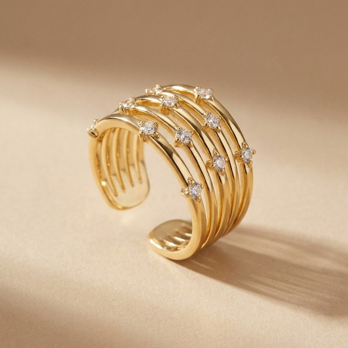 White Gaia Ring