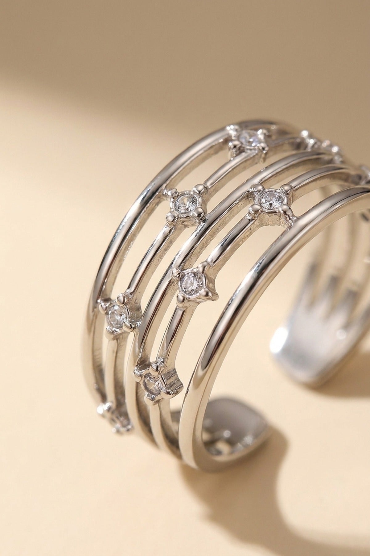 White Gaia Ring