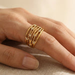 White Gaia Ring
