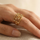 White Gaia Ring