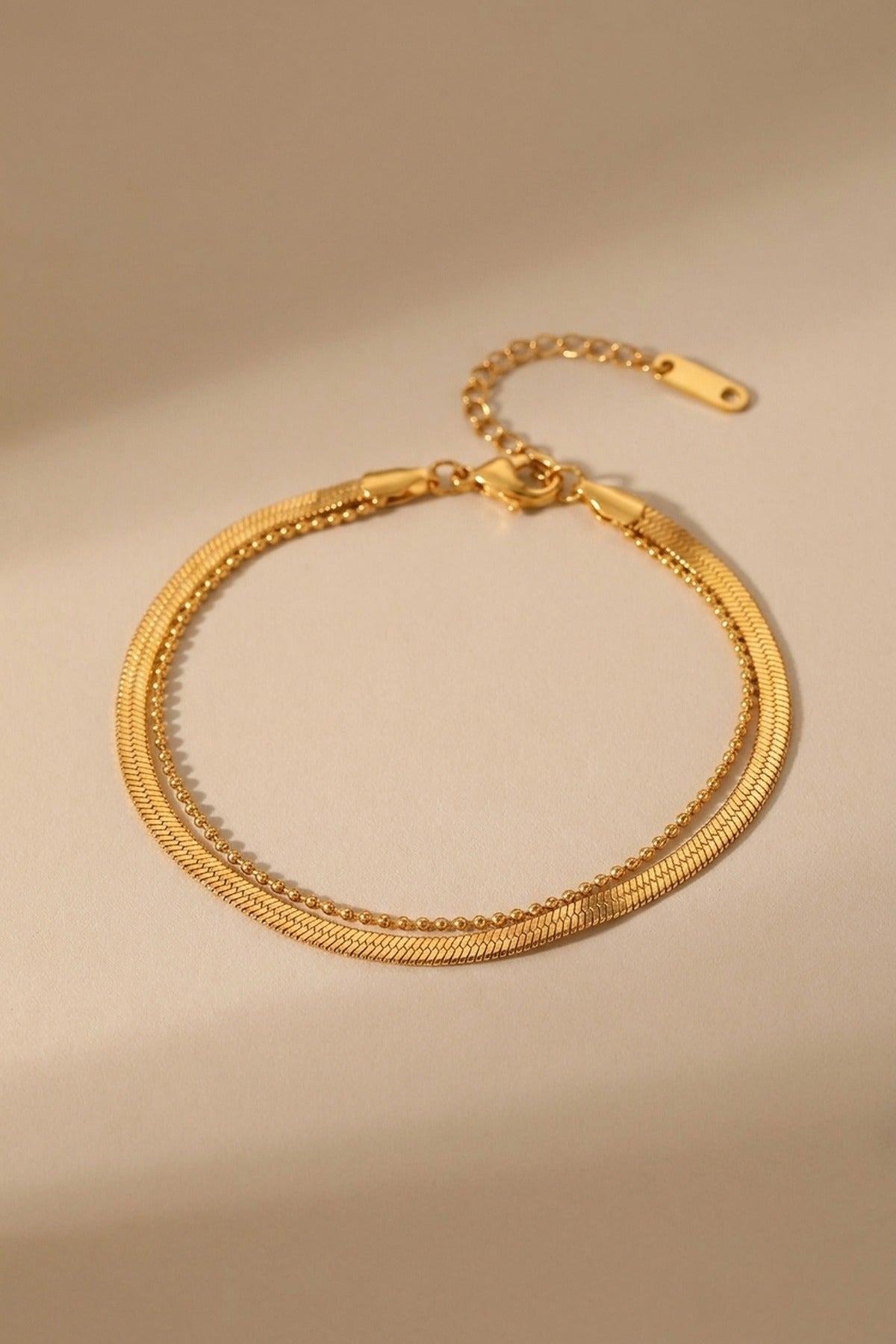 gold Suzanne Gold Tone Layered Snake