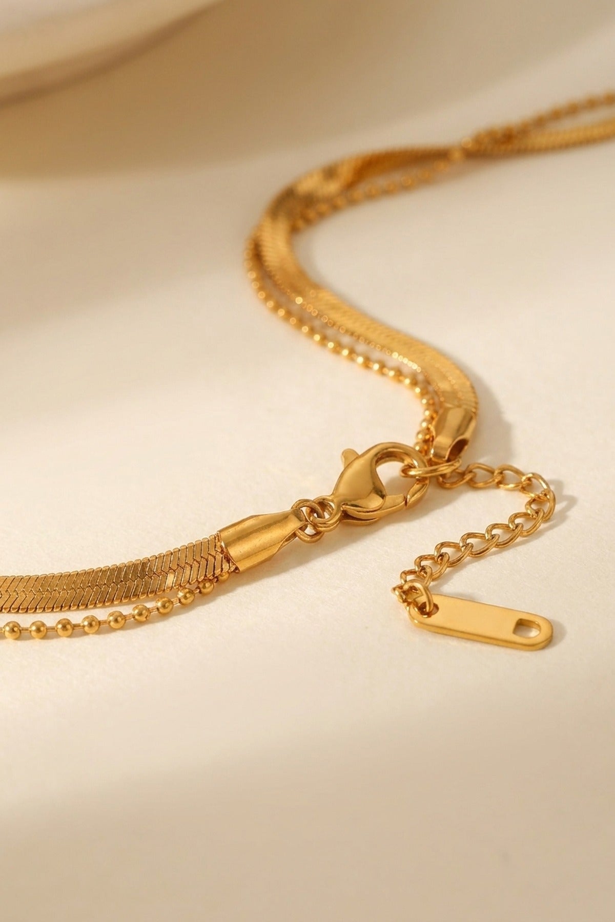 gold Suzanne Gold Tone Layered Snake