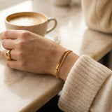 gold Suzanne Gold Tone Layered Snake