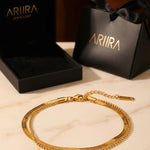 gold Suzanne Gold Tone Layered Snake