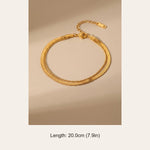gold Suzanne Gold Tone Layered Snake