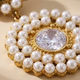 gold Caoimhe Gold Tone Faux Pearl