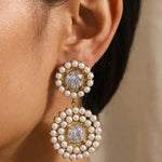 gold Caoimhe Gold Tone Faux Pearl