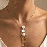 gold Eleni Gold Tone Layered Necklace