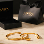 Gold Eugenia Set Of Two Gold Tone