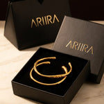 Gold Eugenia Set Of Two Gold Tone