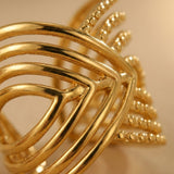 gold Avalon Gold Tone Geometric Multi Layer