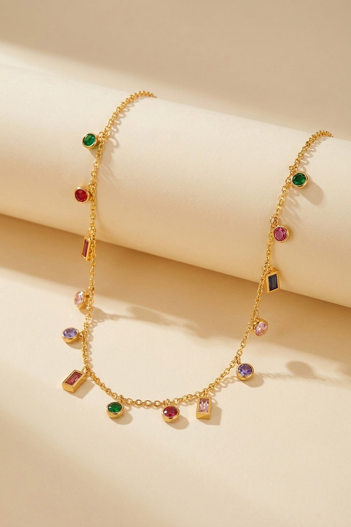 Gold Rio Gold Tone Necklace