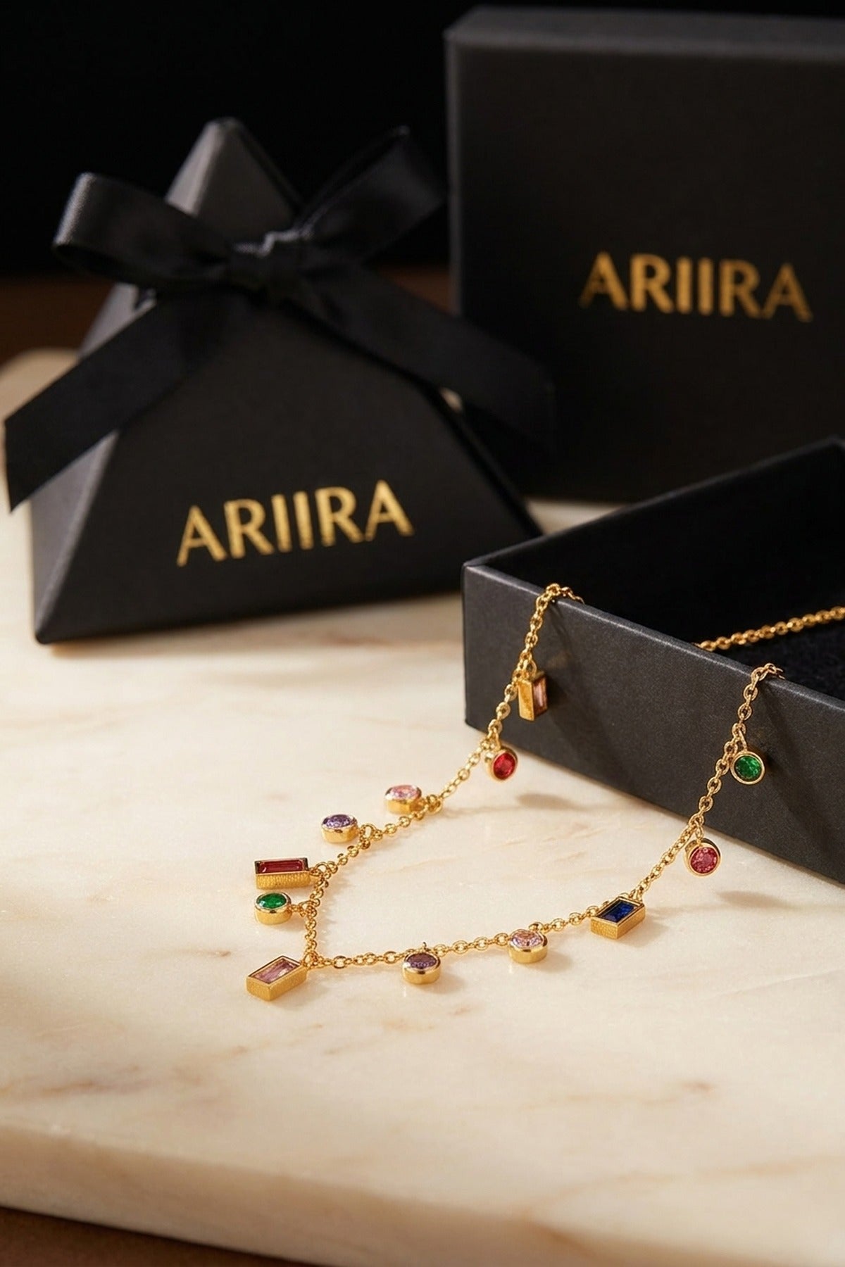 Gold Rio Gold Tone Necklace