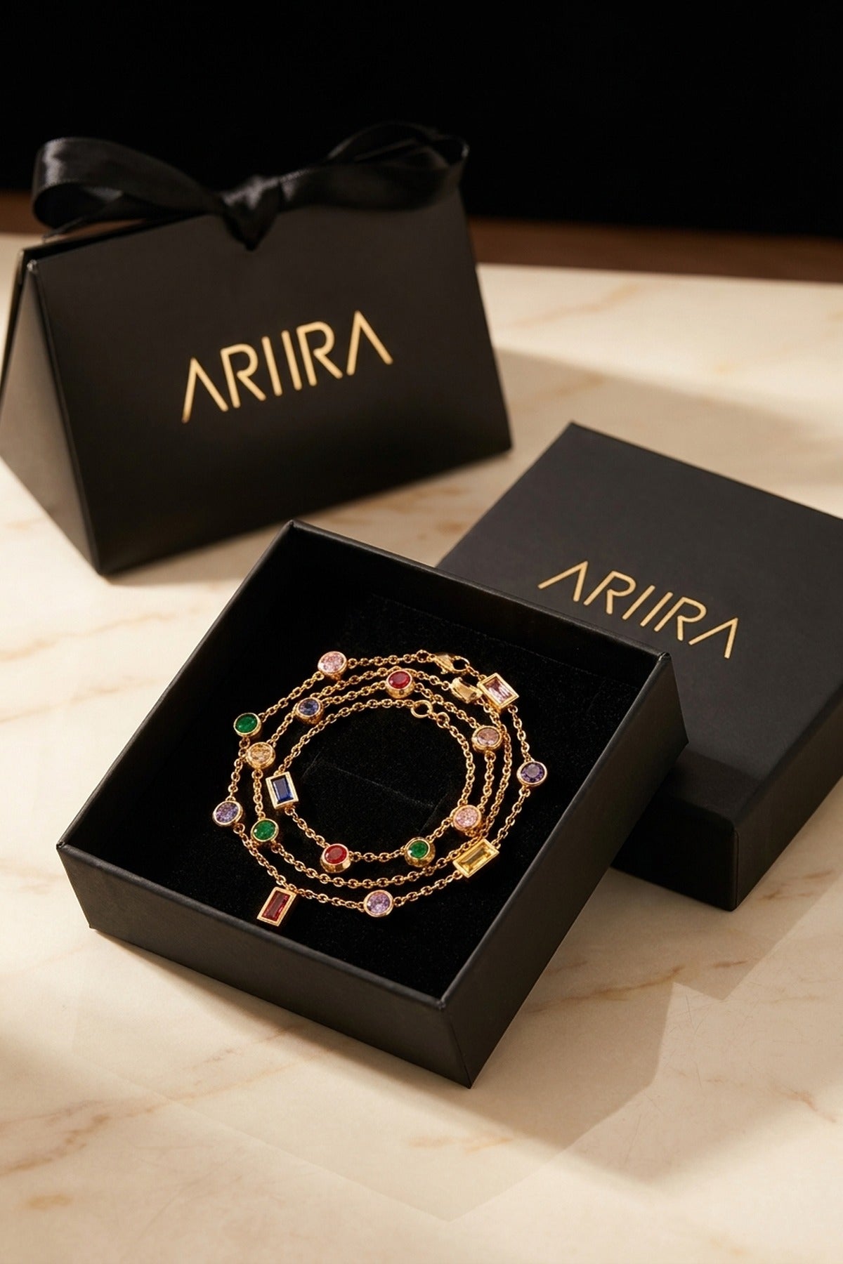 Gold Rio Gold Tone Necklace