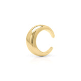 Noura Dome Band Ring by ARIIRA, smooth gold dome ring with reflective surface, perfect for daily wear and layering.