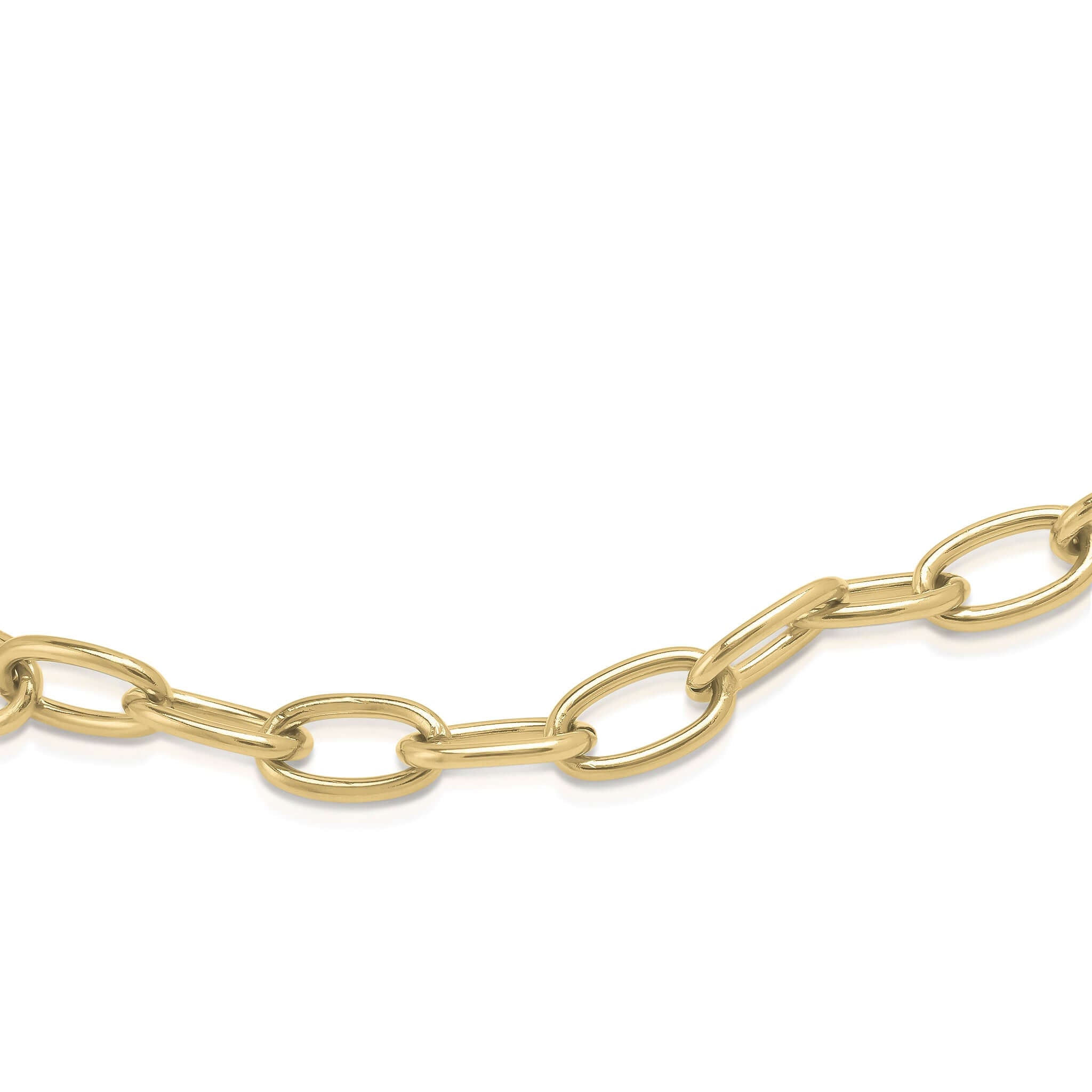 Amara chunky chain bracelet by ARIIRA, featuring a bold gold design that adds elegance and style to any outfit.