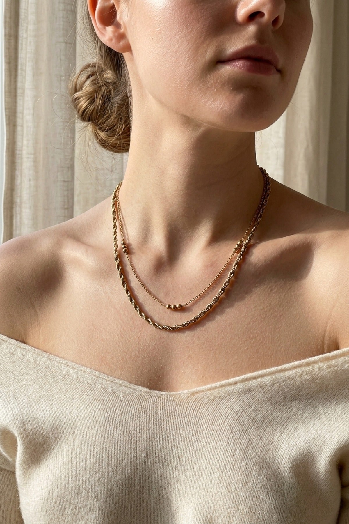 NECKLACE CHAIN 3 - Gold